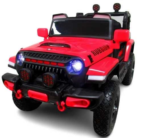 POMPOWANE KOŁA - 4x4 - DUŻE Auto autko samochód na akumulator - Nowy