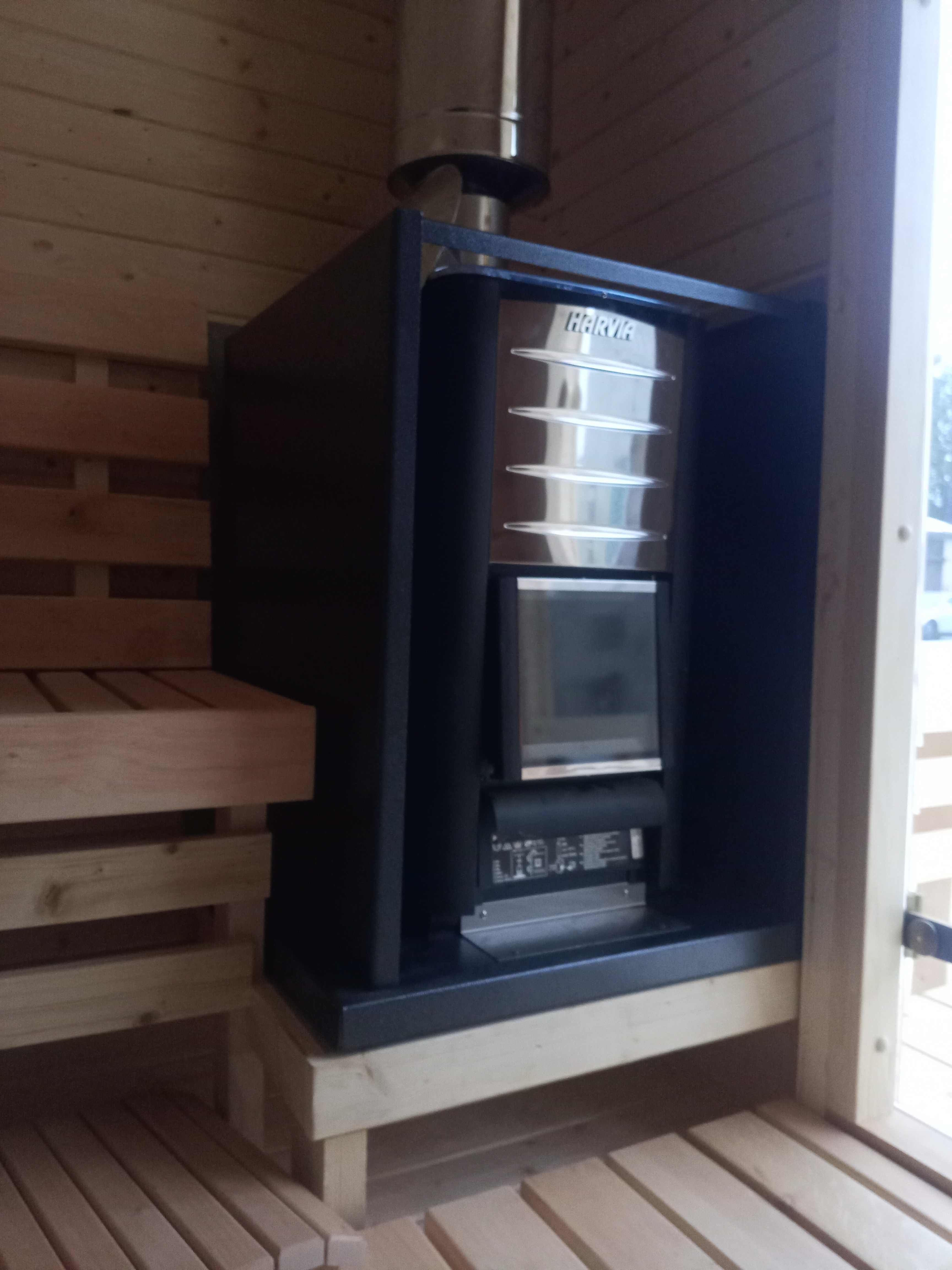 Sauna Kwadro 200cm Sauna Ogrodowa Wyposażona od Producenta z Litwy !!!