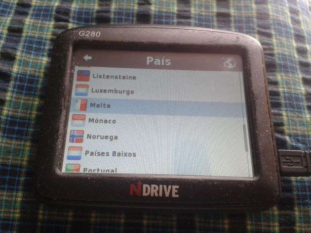 GPS Ndrive G280 - v11 - mapas europa