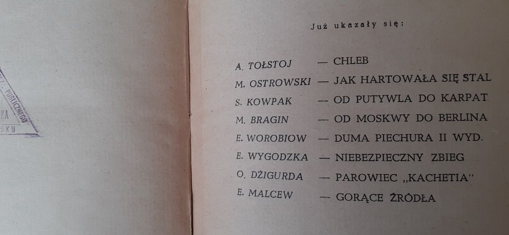 Książka Morska brać Aleksander Zonin z 1950 r.
