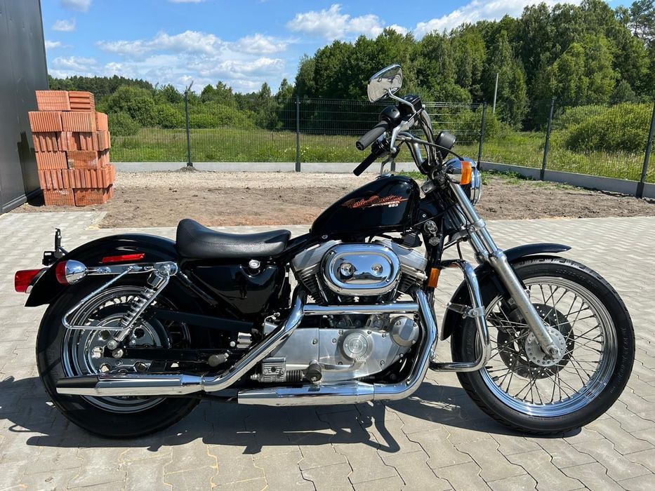 Harley-Davidson Evolution Sportster XL883 / Bezwypadkowy / Niski przebieg 6,300 mil / 2-óch wł od nowości