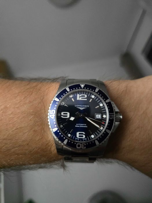 Longines Hydroconquest 41mm, na gwarancji, full set
