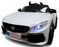 NOWE Auto na akumulator dla dzieci Cabrio Białe Pojazd Samochód - RATY