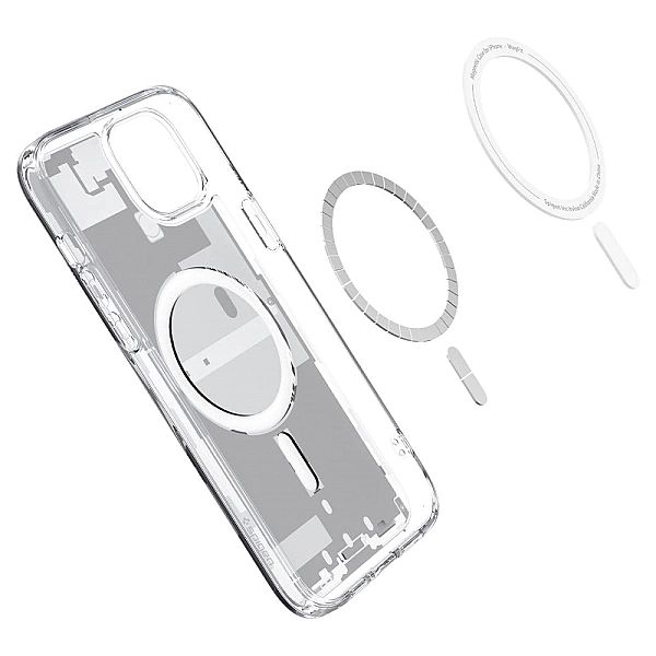 Spigen Ultra Hybrid Mag Magsafe Iphone 15 Plus Zero One White