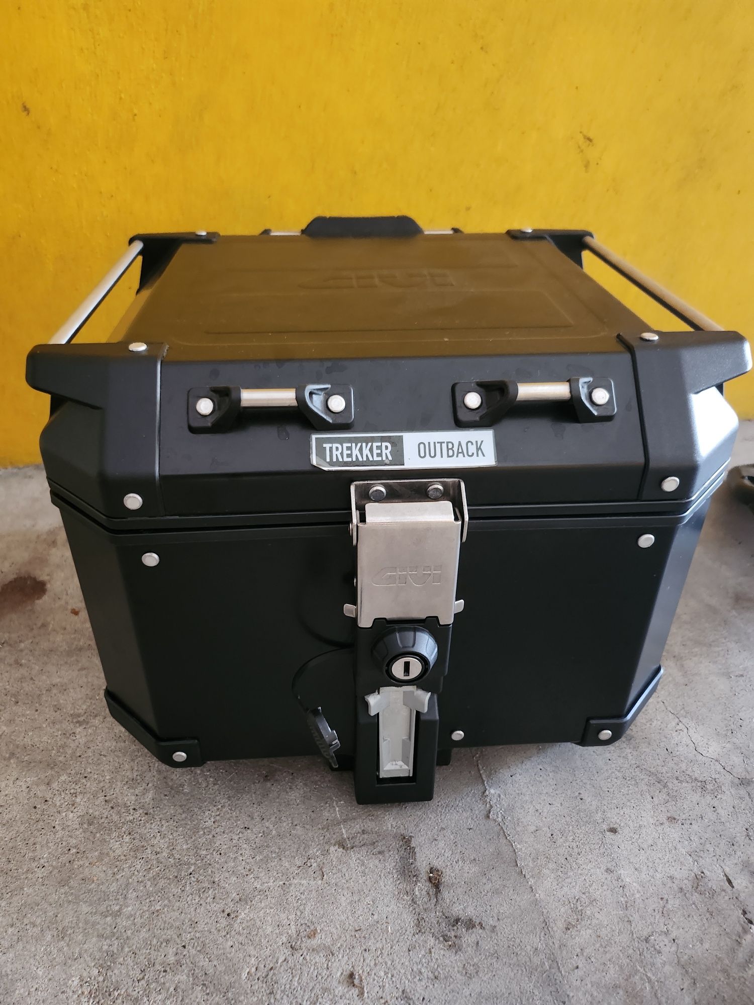 Top case Givi + suporte original Tenere 700