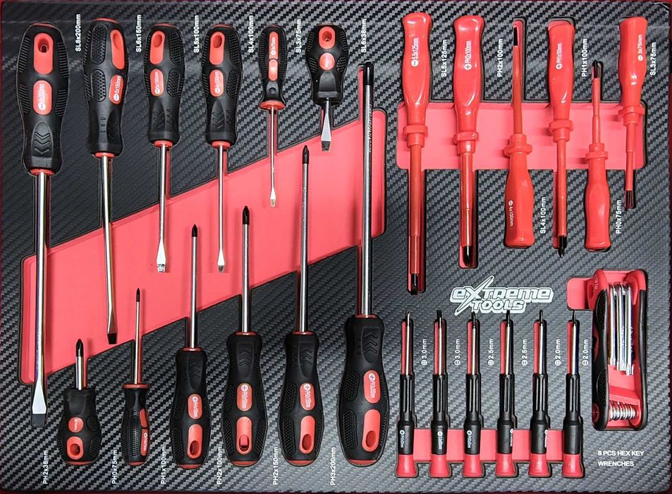 Conjunto de Chaves com espuma EVA 266 Peças