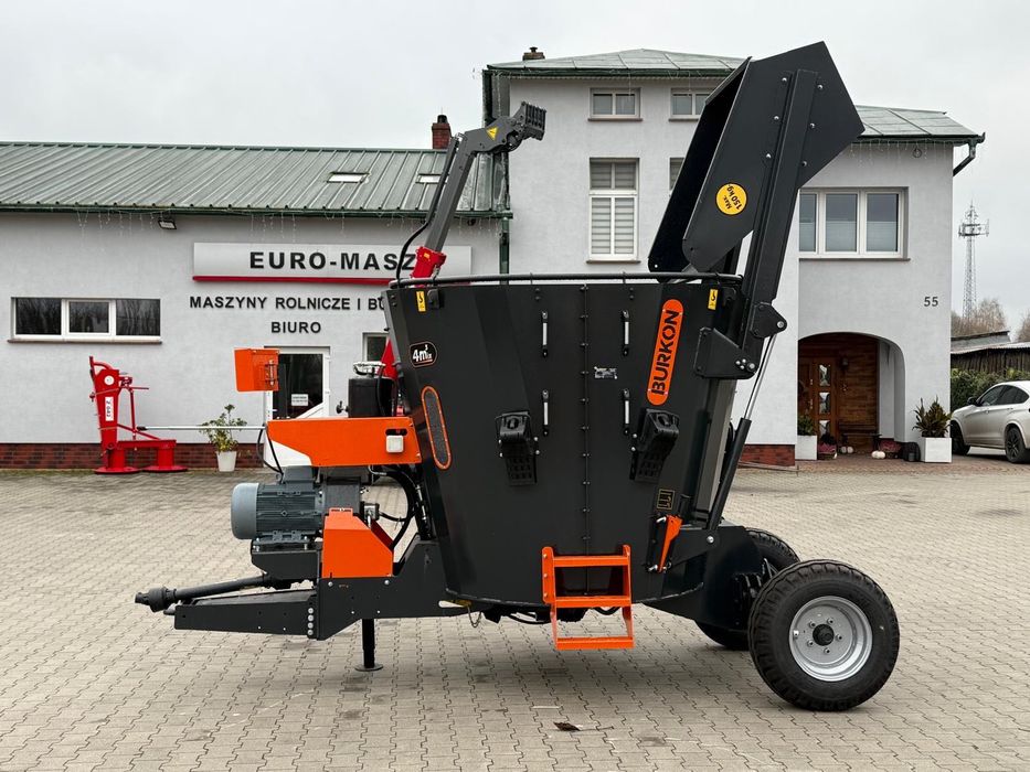 Mieszalnik wóz paszowy paszowóz Burkon 4m³ nowy