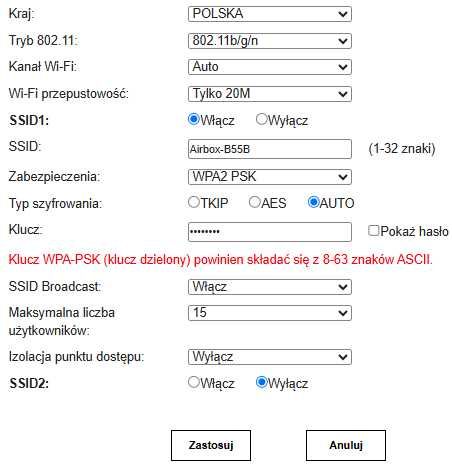 Kieszonkowy router LTE/WiFi  Alcatel Airbox MV40V na kartę SIM.