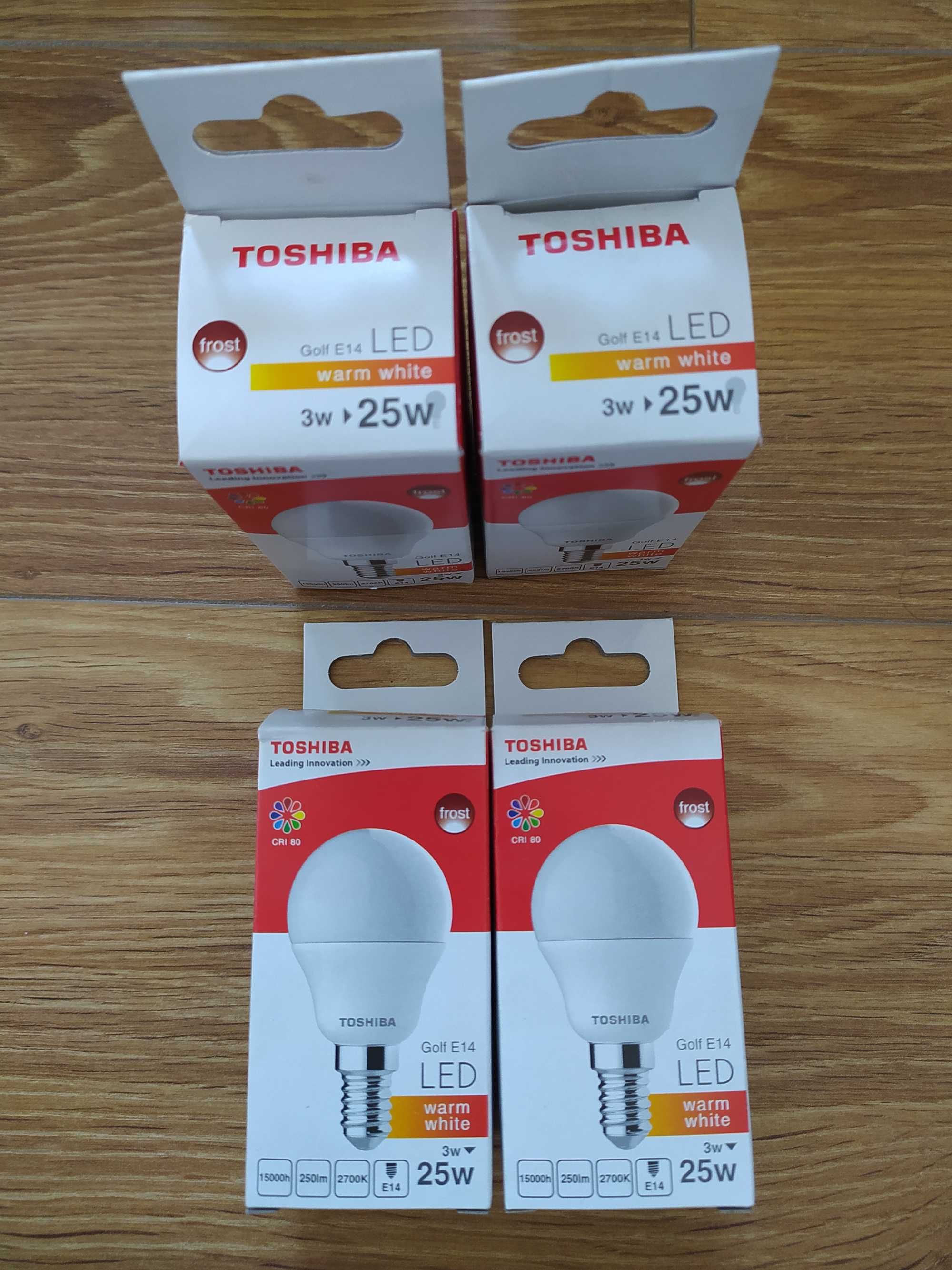 Żarówki LED TOSHIBA E14 3W
