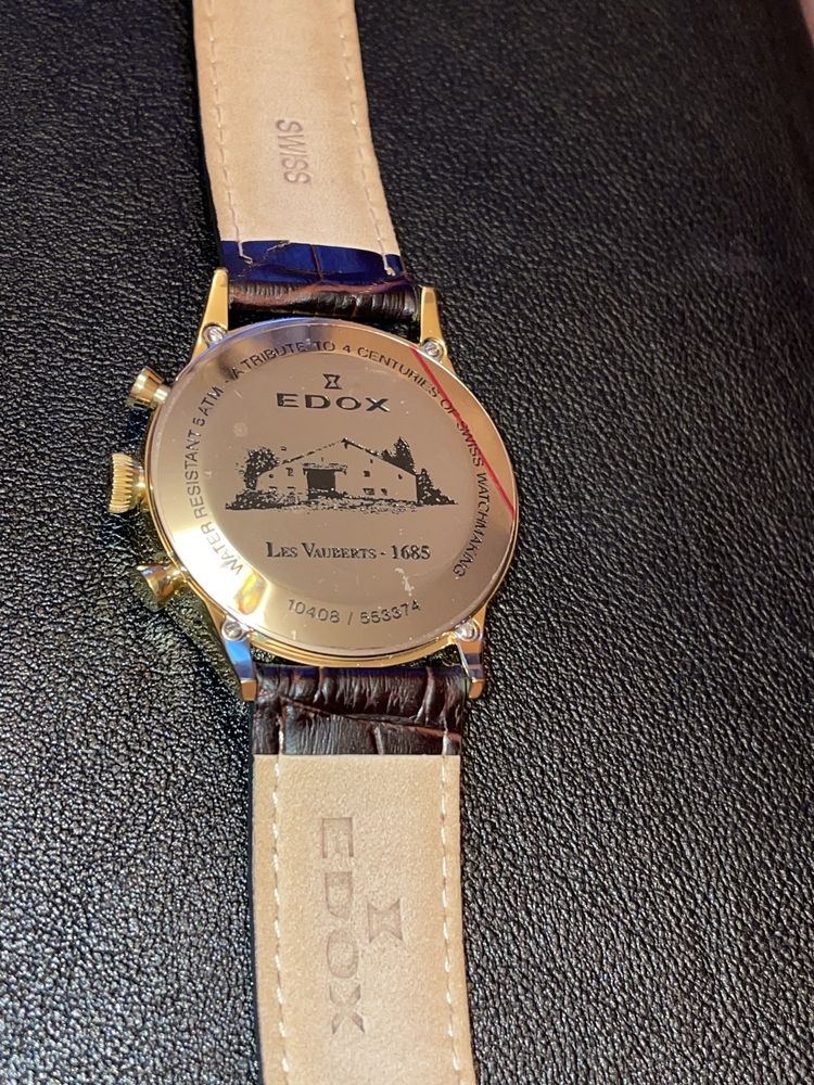 Часы Edox Les Vauberts Chronograph