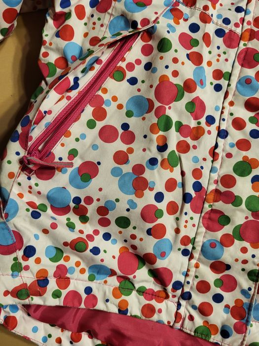 Kurtka zimowa dziewczeca rozmiar 110/116