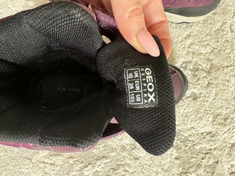 зимові черевики geox