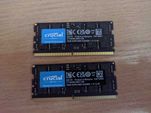 оперативна памʼять So - Dimm Crucial DDR5 5600 Mhz 32 gb (2*16 gb )