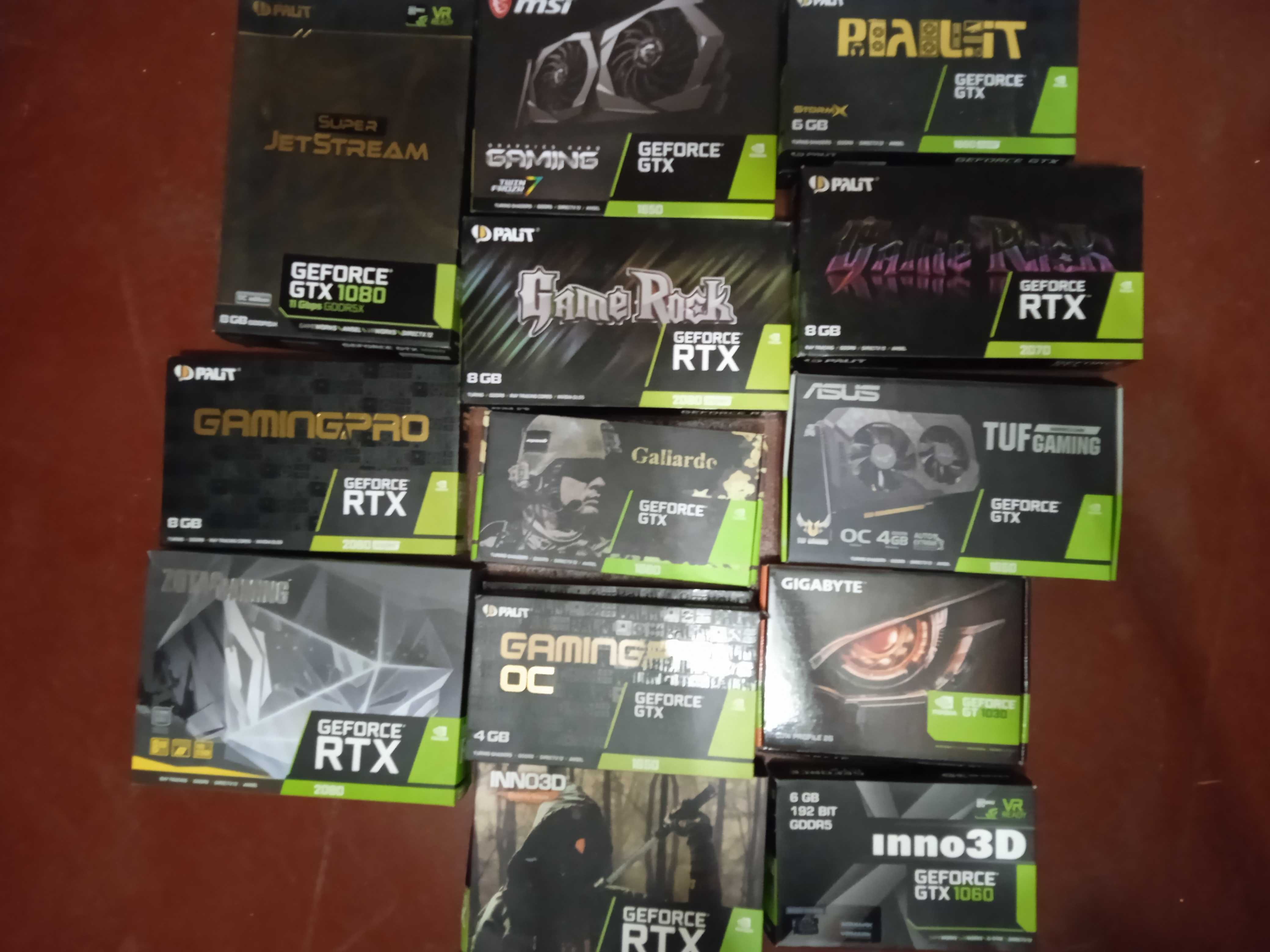 Коробки для видеокарт NVIDIA
