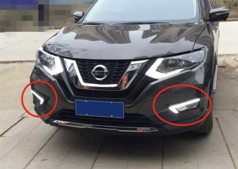 Nissan Rogue туманки дхо ниссан Рог LED-DRL с повторителем поворота.
