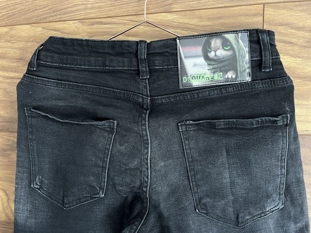 Dasqapred2 spodnie jeansowe męskie