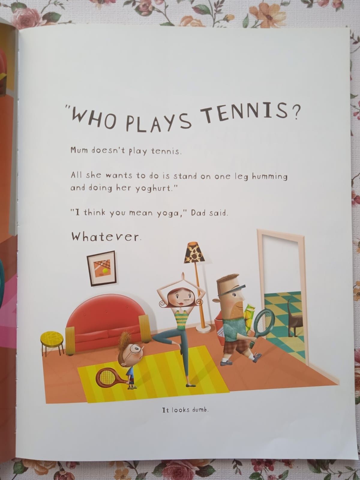 Książka dla dzieci Anyone for tennis? po angielsku