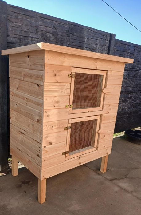 Klatka dla królików piętrowa duża