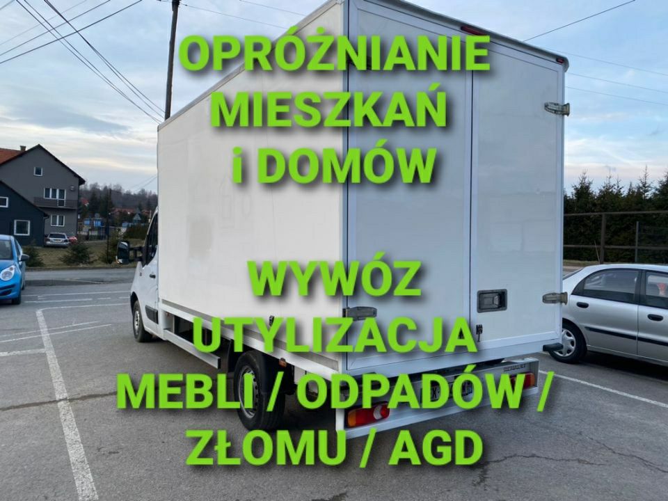 Opróżnianie Mieszkań Domów Wywóz Utylizacja Mebli Odpadów Sprzątanie