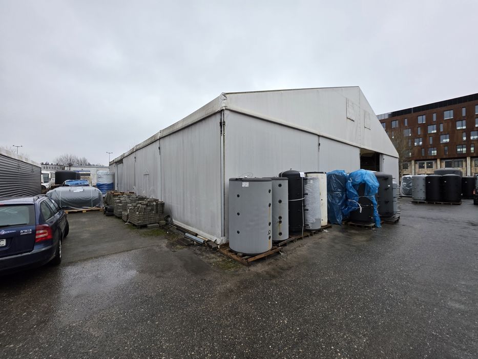 Hala namiotowa 20 x 25 x 4  magazynowa aluminiowa