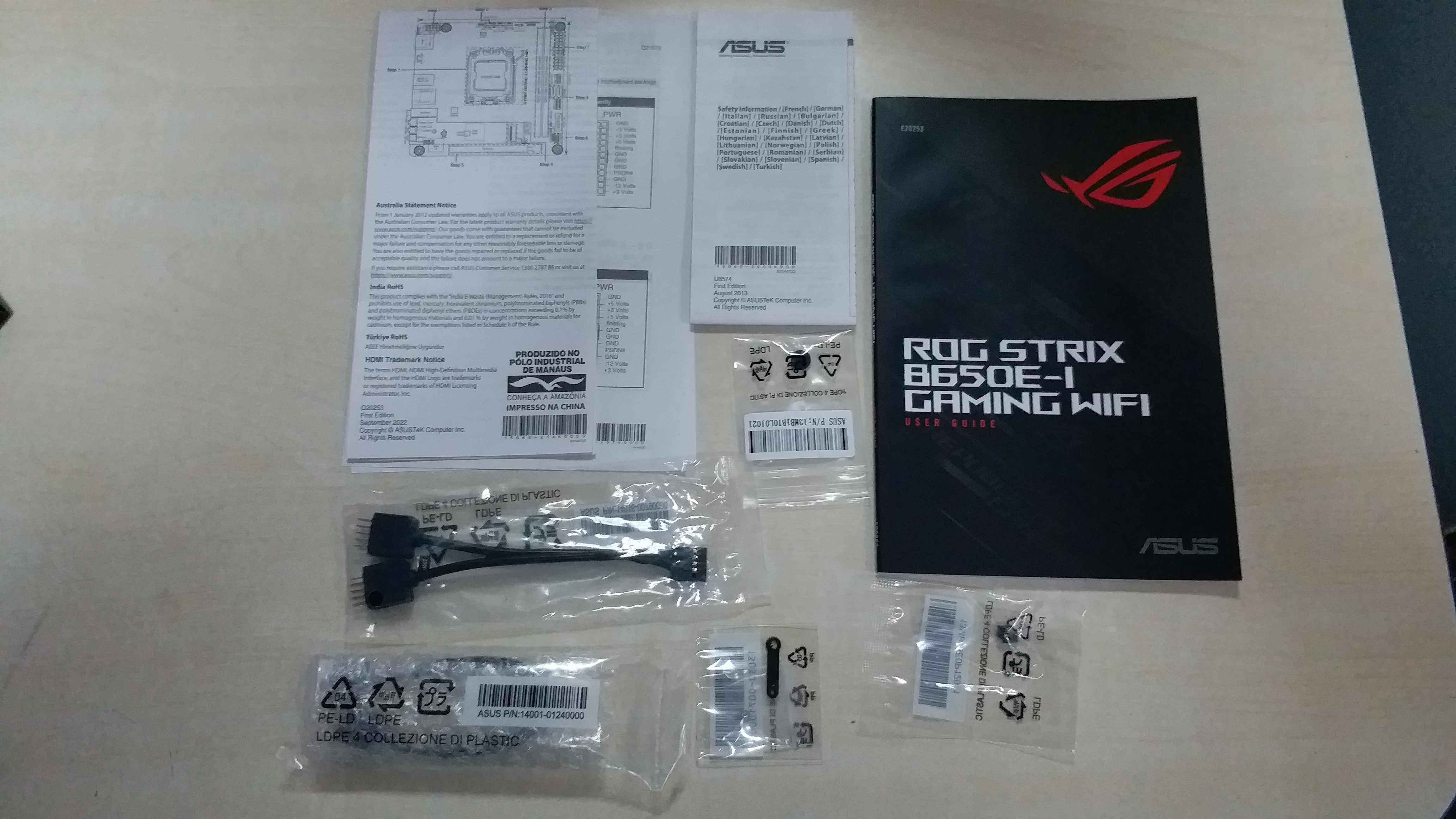 Топ плата Asus ROG Strix B650E-I Gaming WIFI AM5 DDR5