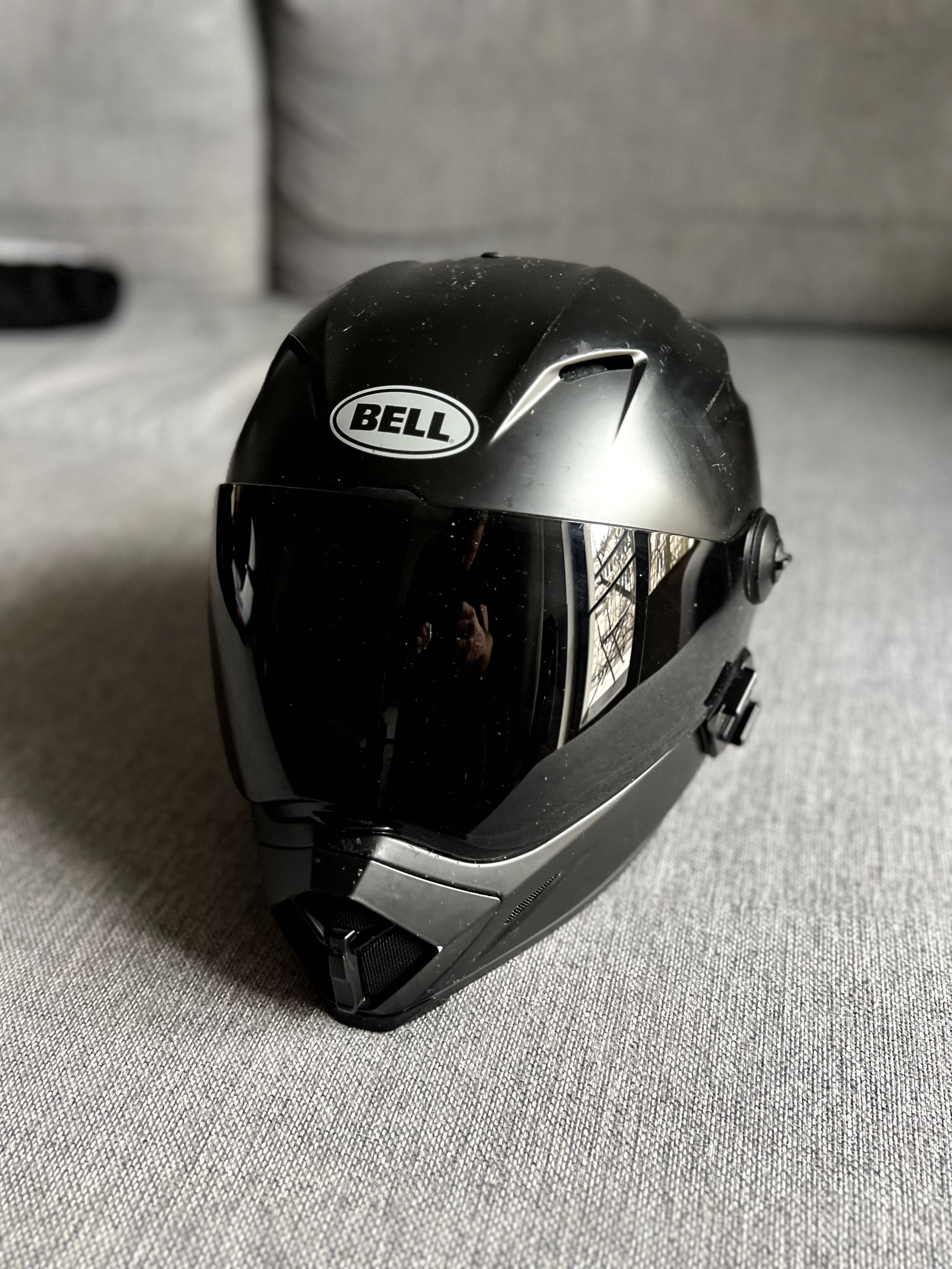 Kask motocyklowy czarny Bell MX-9 rozmiar M