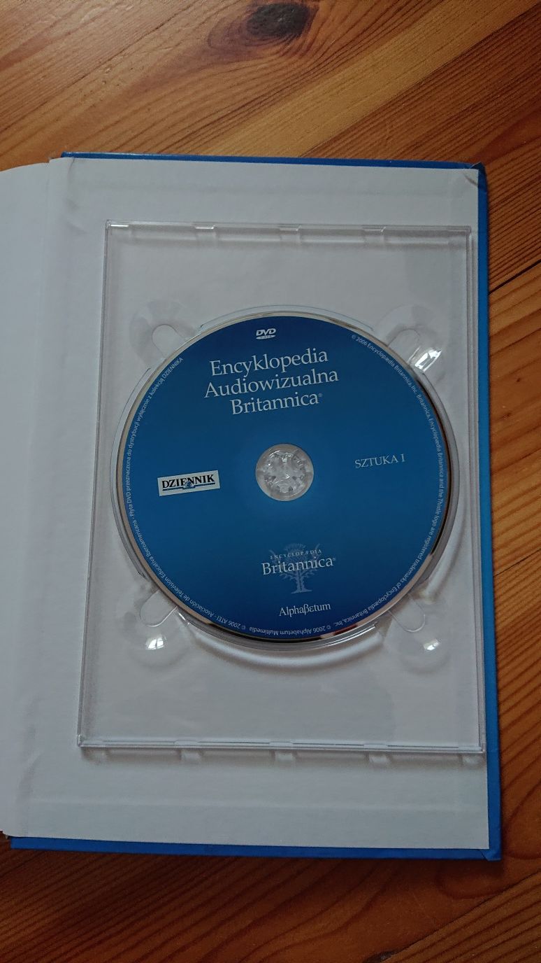 Encyklopedia audiowizualna Britannica Sztuka z płytą DVD