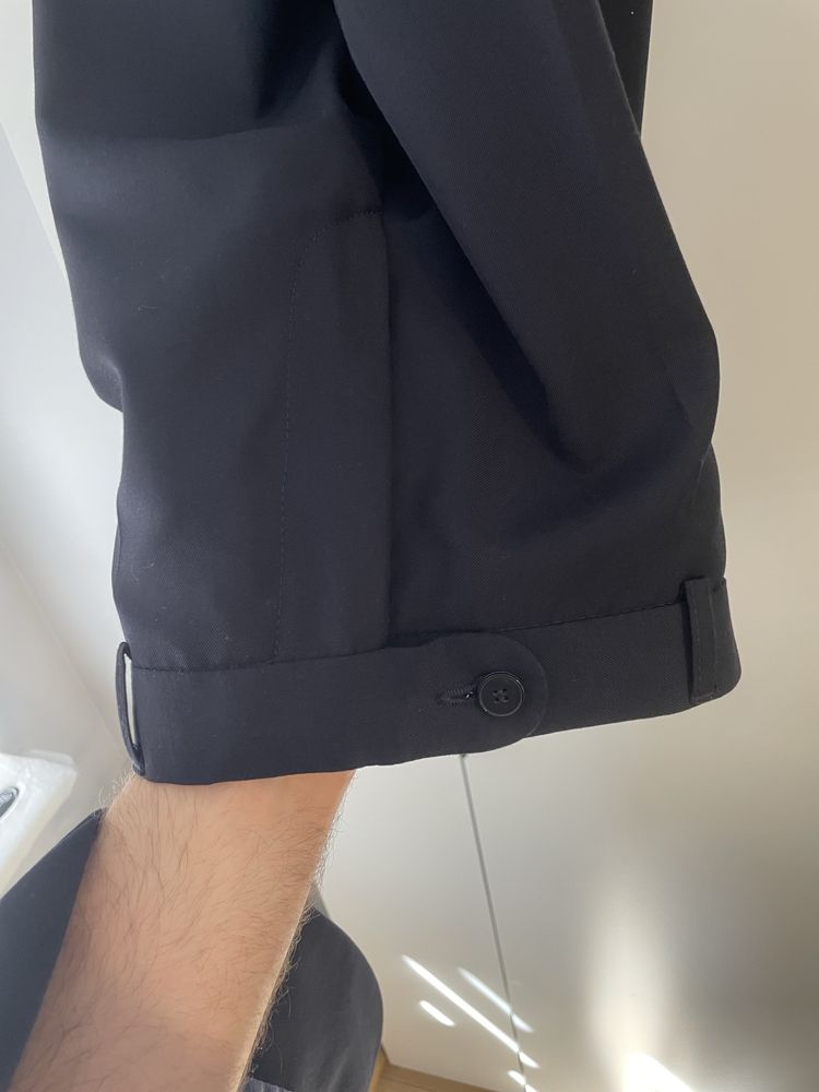 Garnitur granatowy recman męski 190cm wsrostu