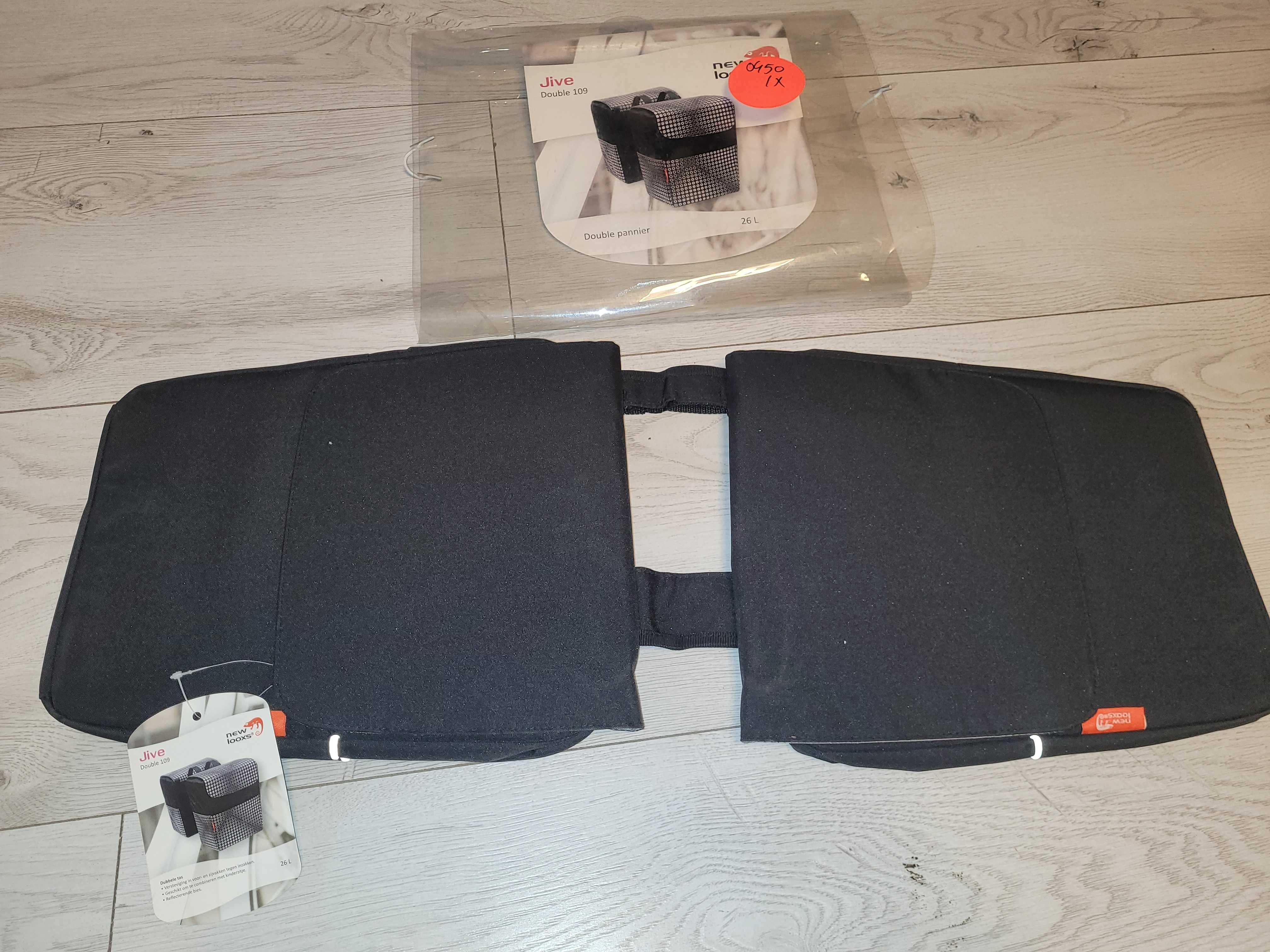 New Looxs-Jive-podwójna sakwa rowerowa 26 l