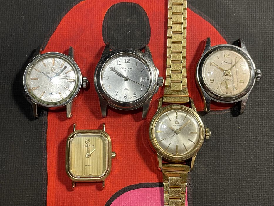 Zegarki damskie Certina - zestaw