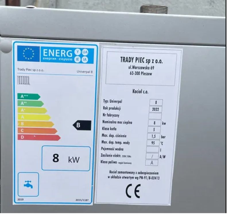 Kocioł CO piec 20kW na drewno węgiel Szybka dostawa