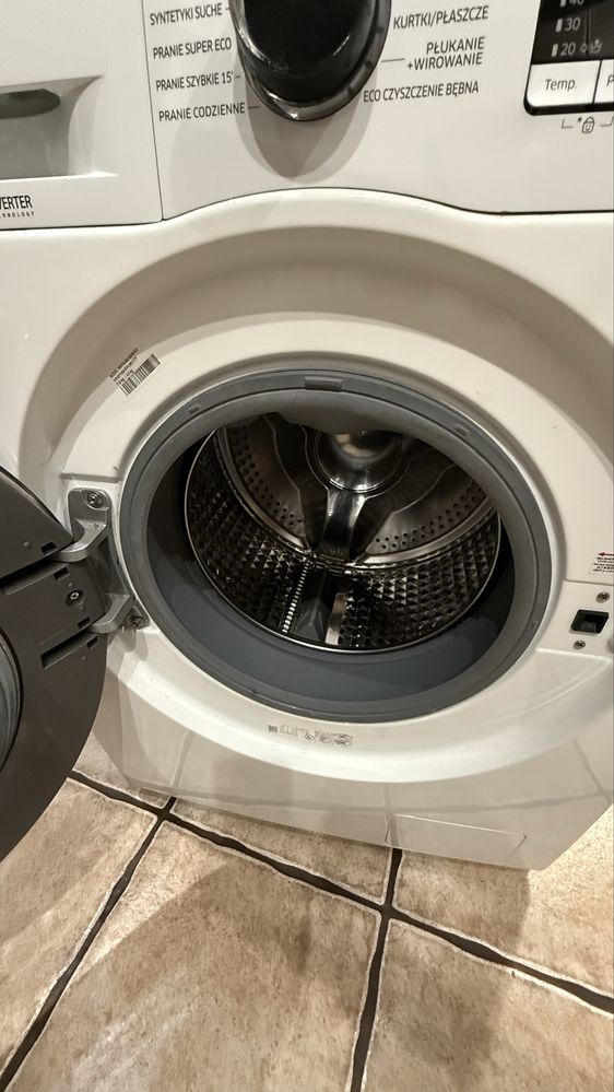 Pralko suszarka Samsung WD70J5A10AW uszkodzona