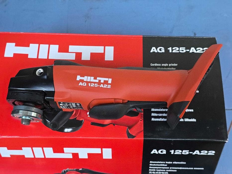 Akumulatorowa szlifierka kątowa HILTI AG 125-A22 NÓWKA