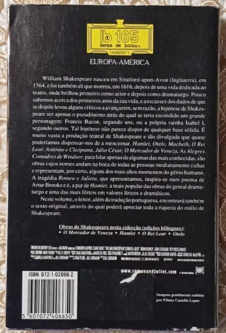 Livro Romeu e Julieta