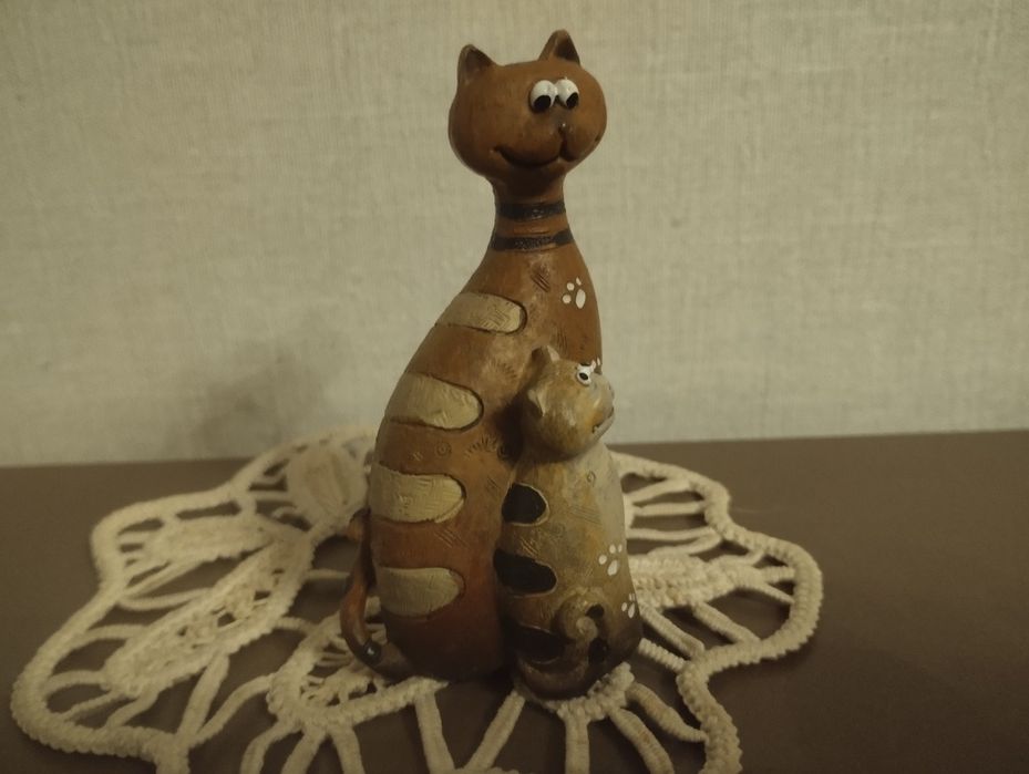 Статуэтка Кошка с котенком Shudehill Giftware