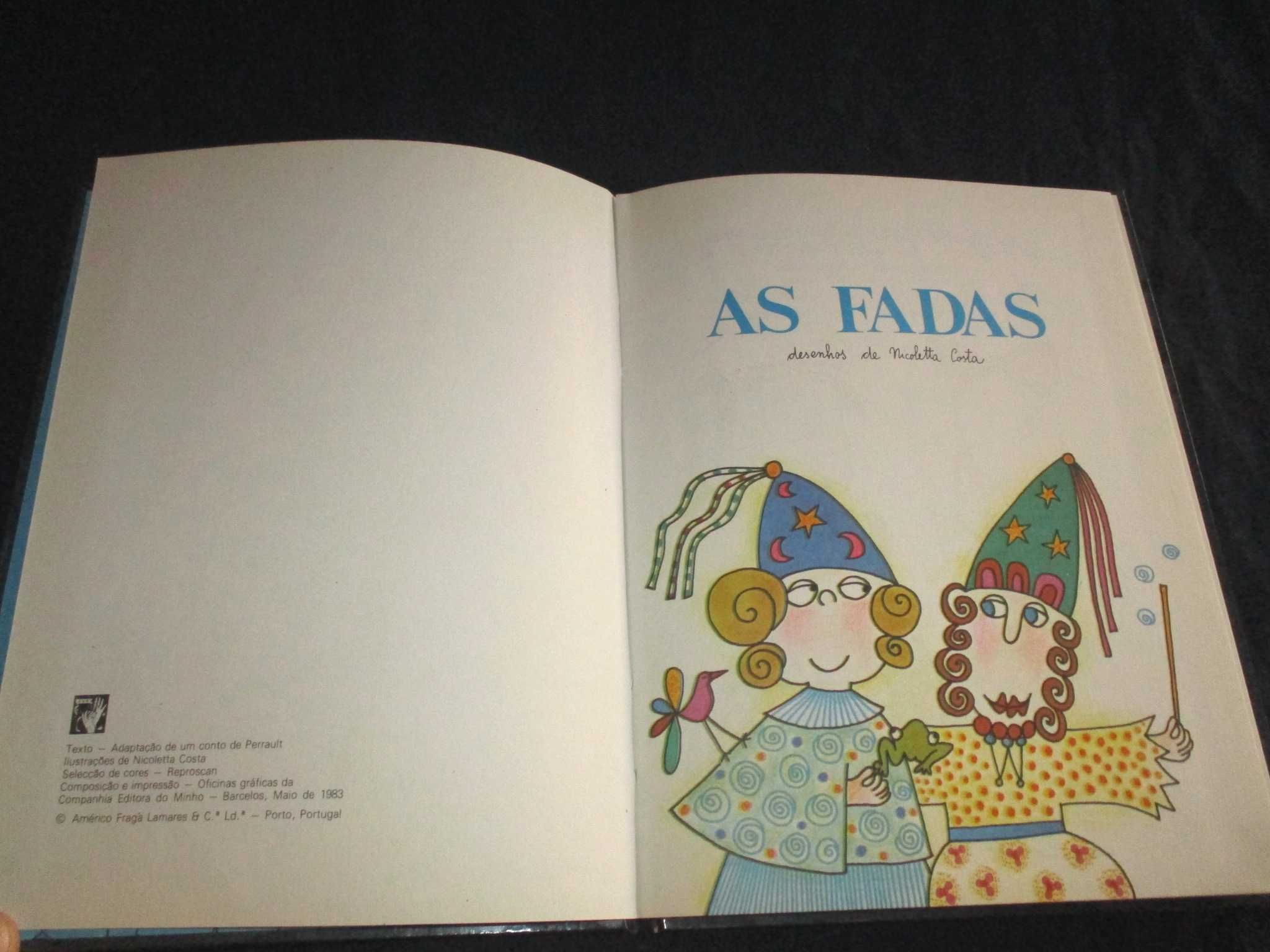 Livro As Fadas Nicoletta Costa Perrault 1983