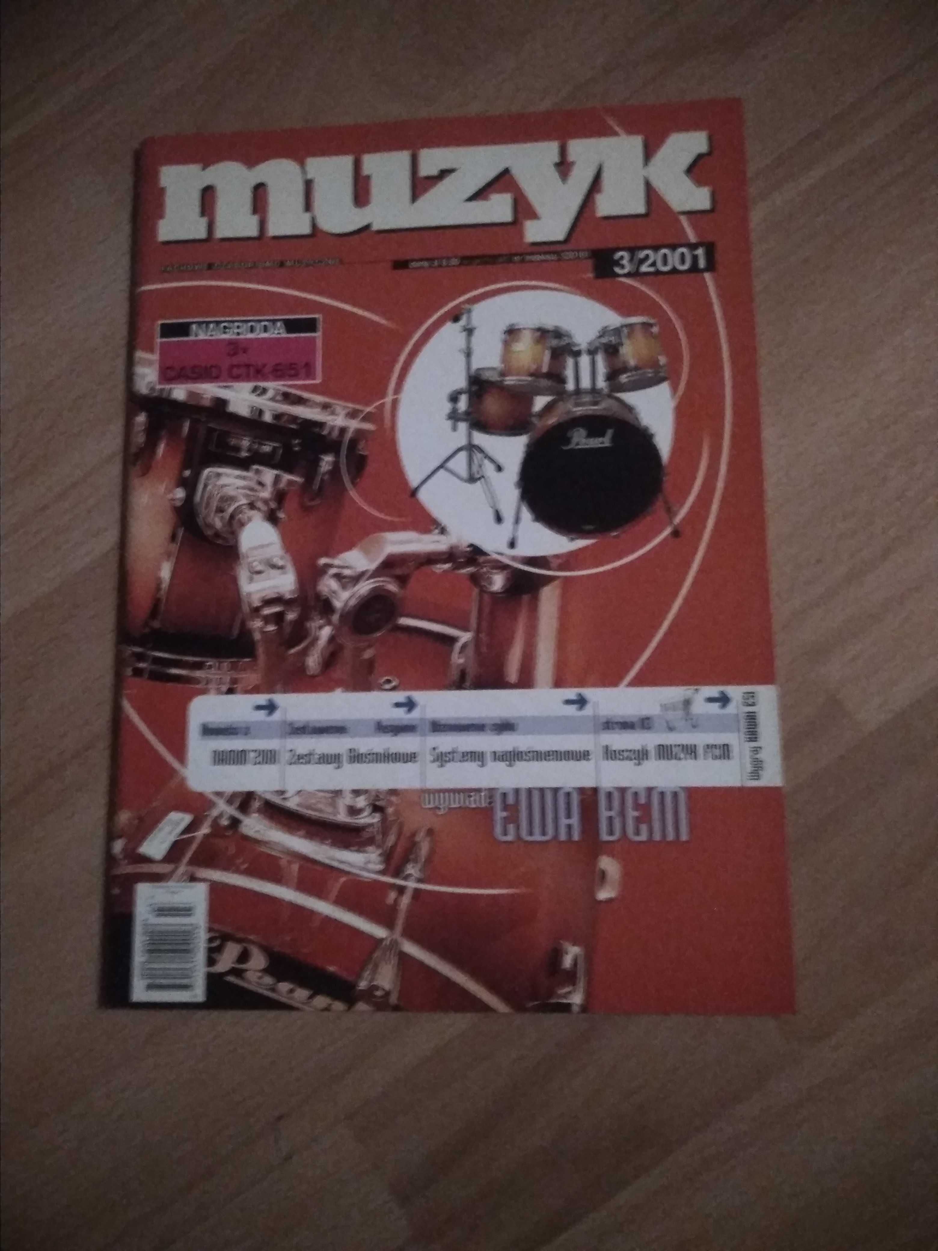 Czasopismo muzyczne MUZYK 3/2001