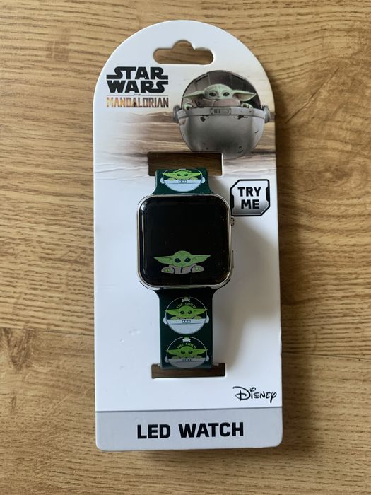 Star Wars Mandalorian Led Watch Zegarek Disney