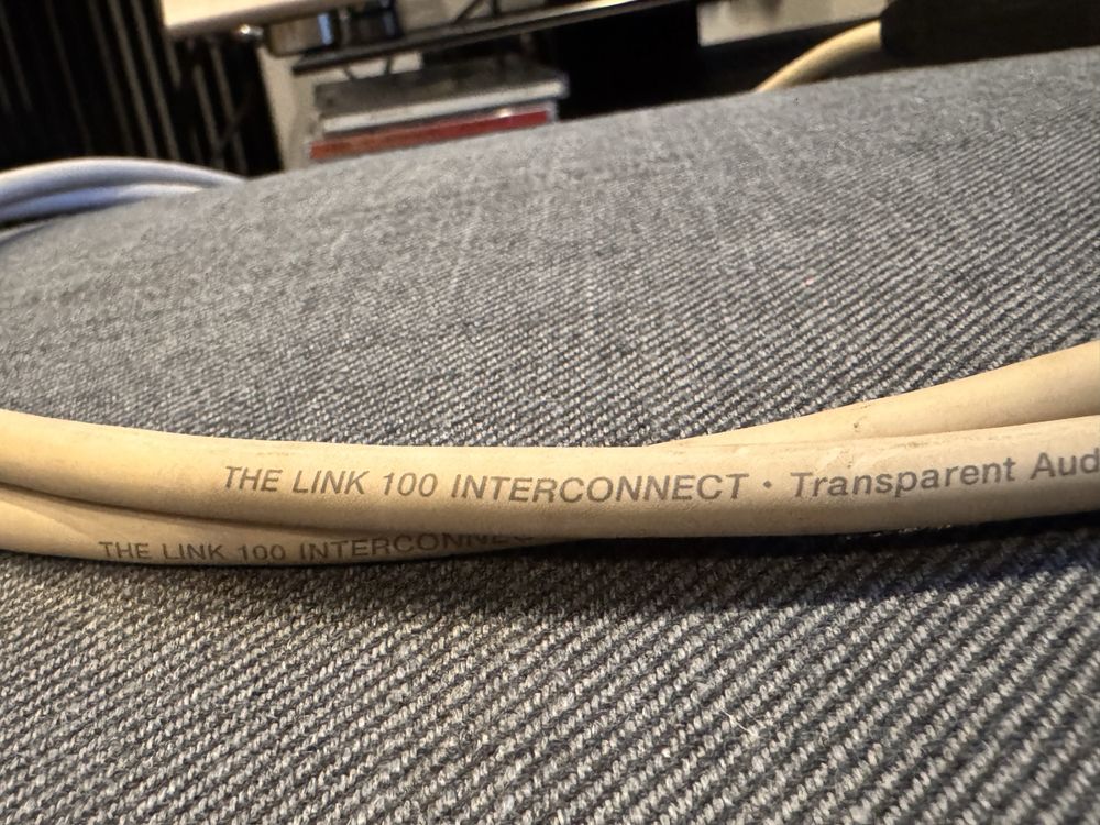 Transparent The Link 100 Interconnect RCA 1m usa