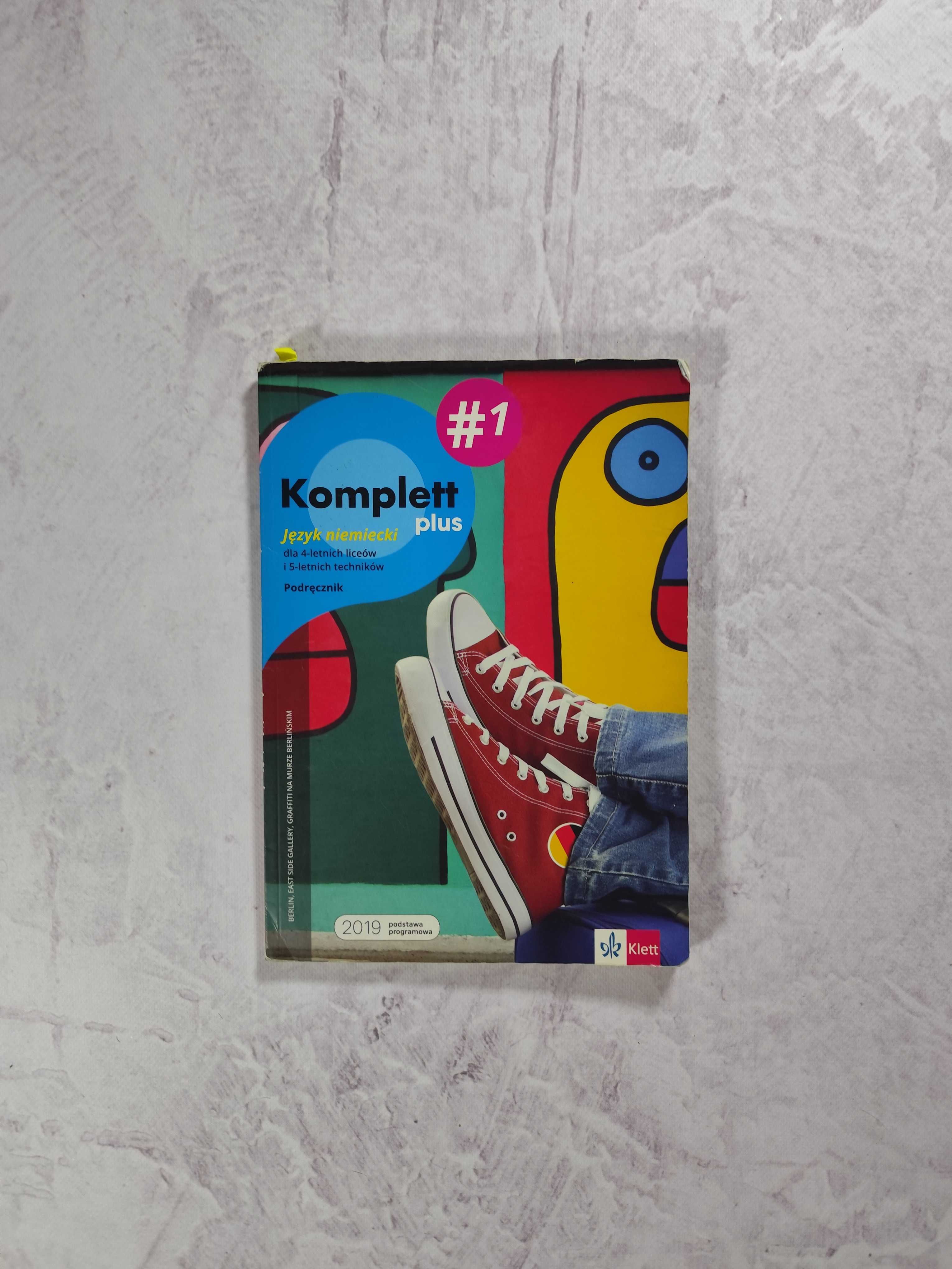 Komplett plus 1 podręcznik Niemieckiego klasa 1 technikum i liceum