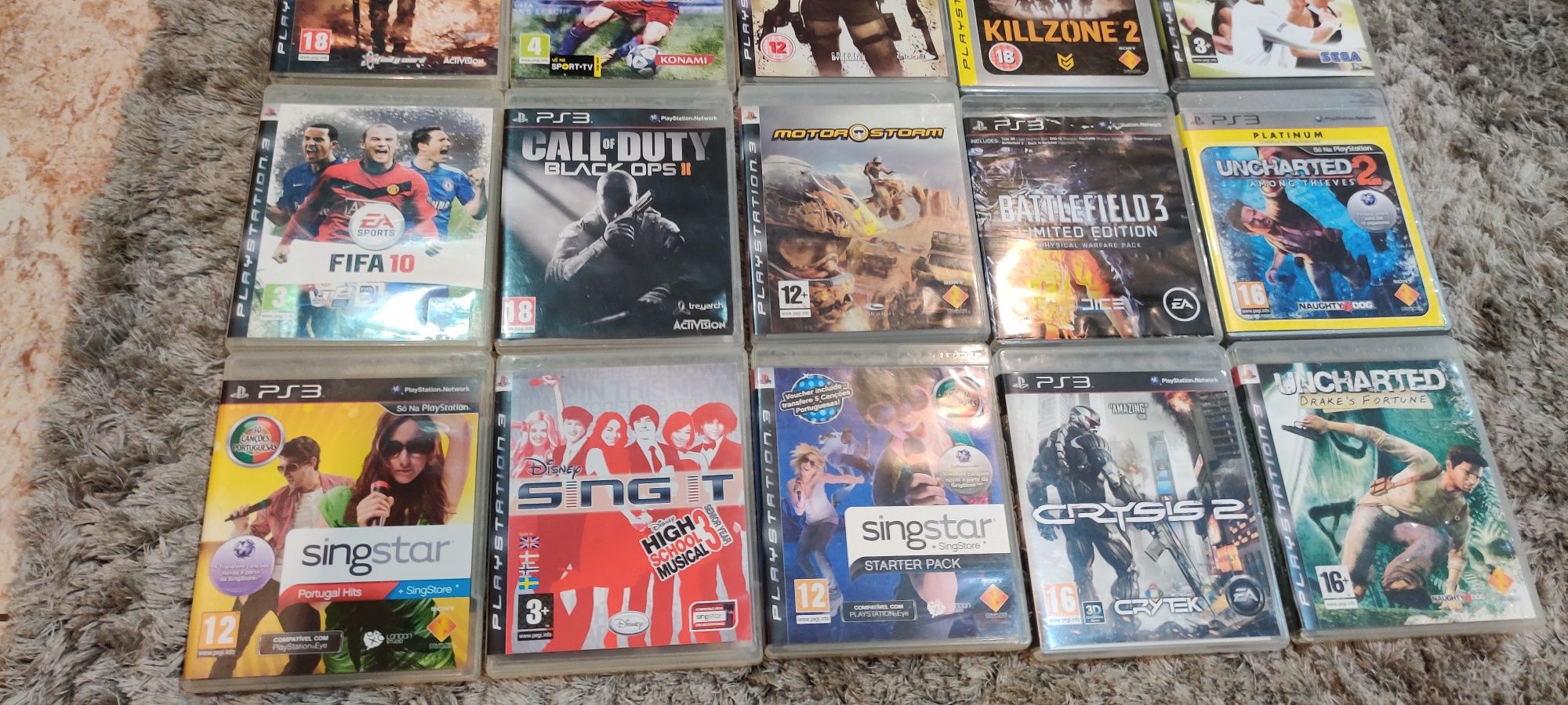 Jogos PS3 e PS2 sob consulta