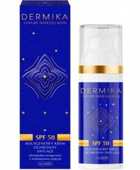 Krem ochrona UV do twarzy Dermika Luxury Neocollagen 50 SPF na dzień 5