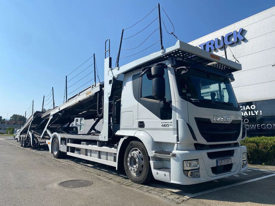 Iveco Stralis AT + ROLFO PEGASUS C171  Bardzo dobry stan! Serwisowany do końca w ASO IVECO!