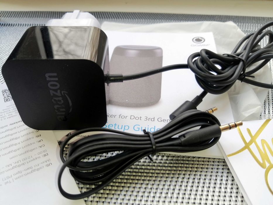 Портативна колонка Amazon GGMM D7 + Echo Dot 3