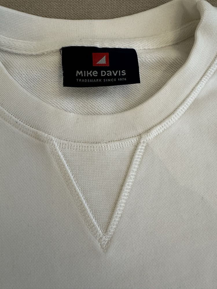 Sweetshirt branca da Mike Davis