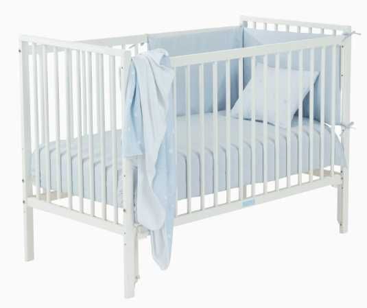 Cama Basic 120x60 + Colchão Ortopédico Espuma 120X60 + 4 resguardos
