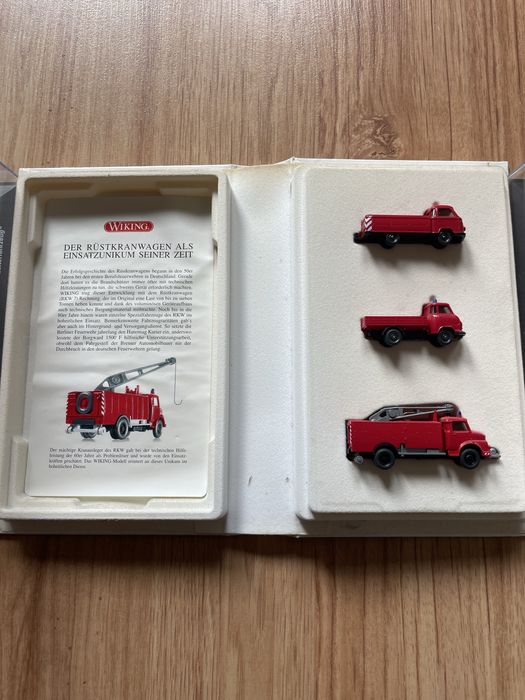 Wiking feuerwehr klassiker Wozy strażackie wersja kolekcjonerska