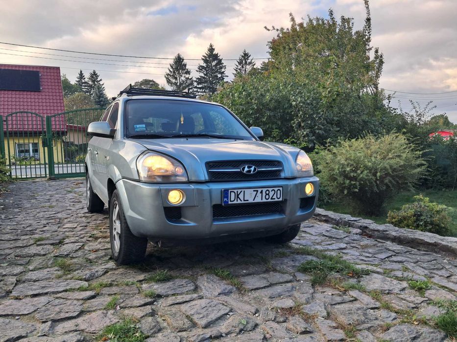 Hyundai Tucson napędy 4x4 2,0 benzyna + LPG 141KM, Climatronic, Skóry