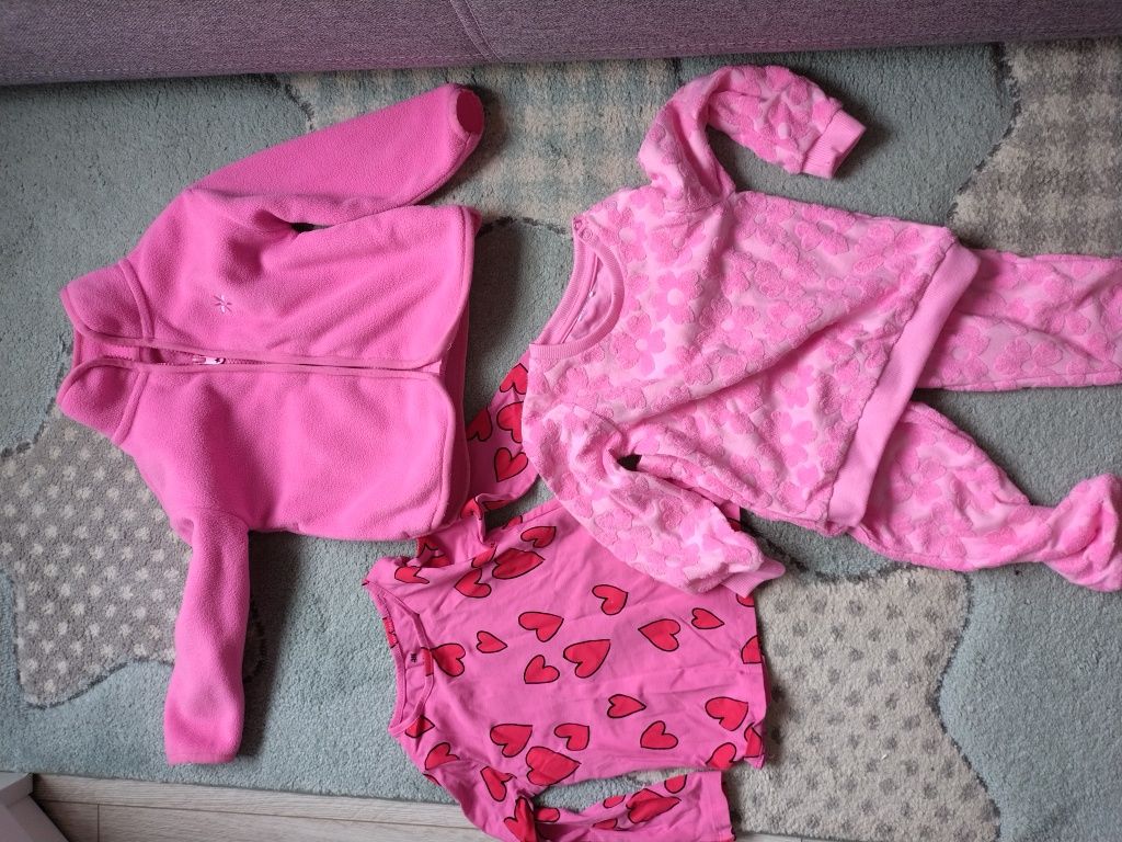 Polar dla dziewczynki 92 + dres i koszulka