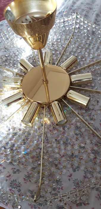 Люстра кришталева